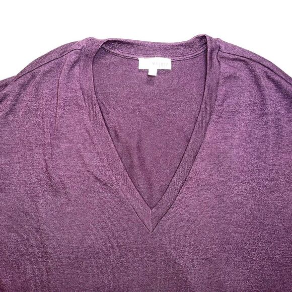 Wilfred Free - Aritzia | Plum Long Sleeve Tunic Top | Small - Picture 3 of 10